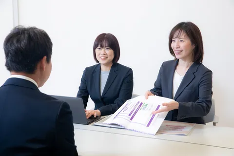 話しやすいスタッフ